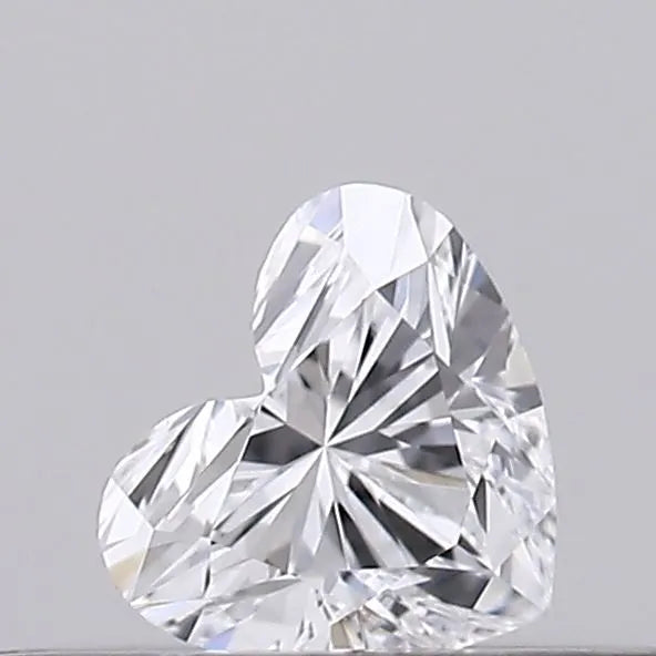 0.18ct Heart Natural Diamond (Colour D, Clarity VS1, GIA Certified)