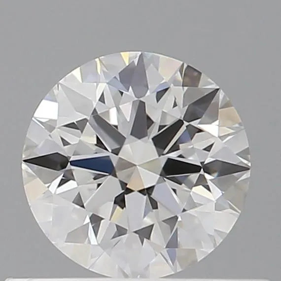 0.52ct Round Natural Diamond (Colour D, Clarity VVS2, Cut EX, GIA Certified)