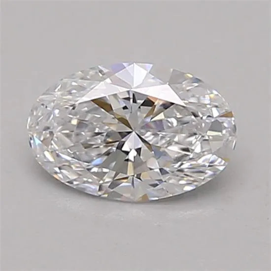 0.56ct Oval Lab Grown Diamond (Colour D, Clarity VVS1, Cut EX, IGI Certified)