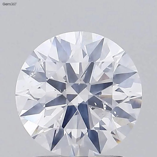 1.70ct Round Natural Diamond (Colour D, Clarity I1, Cut EX, GIA Certified)