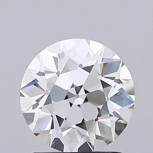 1.63ct European cut Lab Grown Diamond (Colour D, Clarity VVS2, IGI Certified)