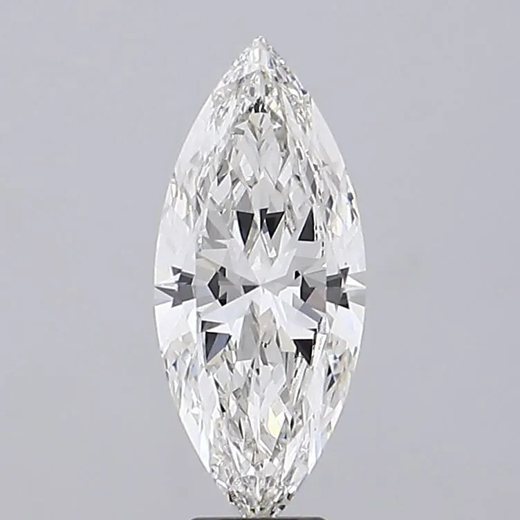 5.56ct Marquise Lab Grown Diamond (Colour G, Clarity VS1, IGI Certified)