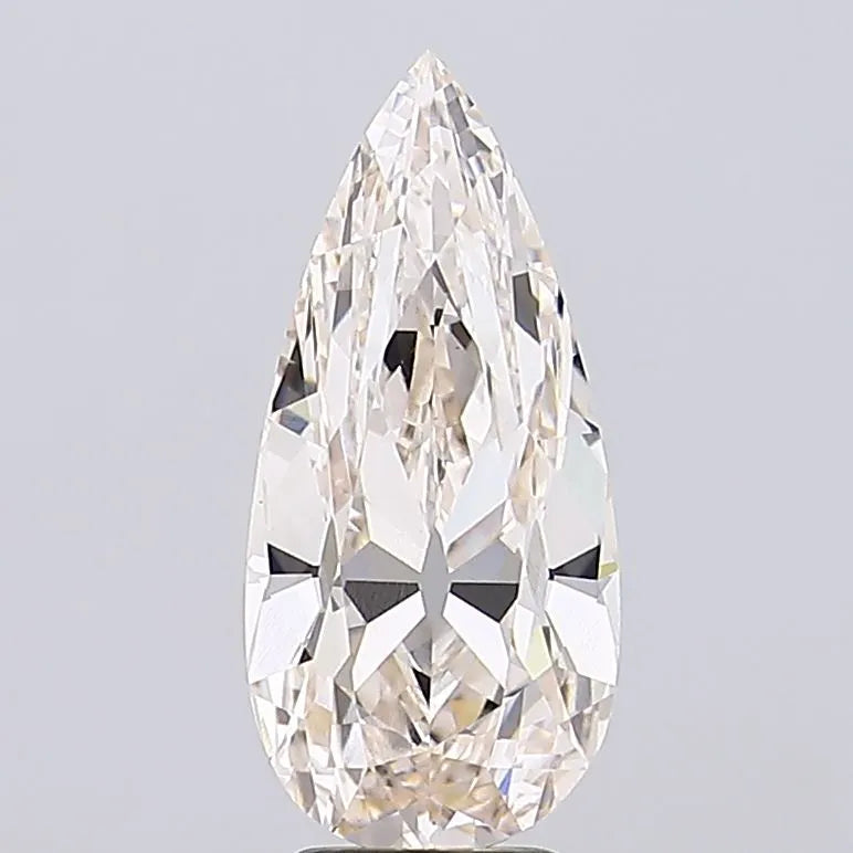 5.04ct Pear Lab Grown Diamond (Colour K, Clarity VS1, IGI Certified)