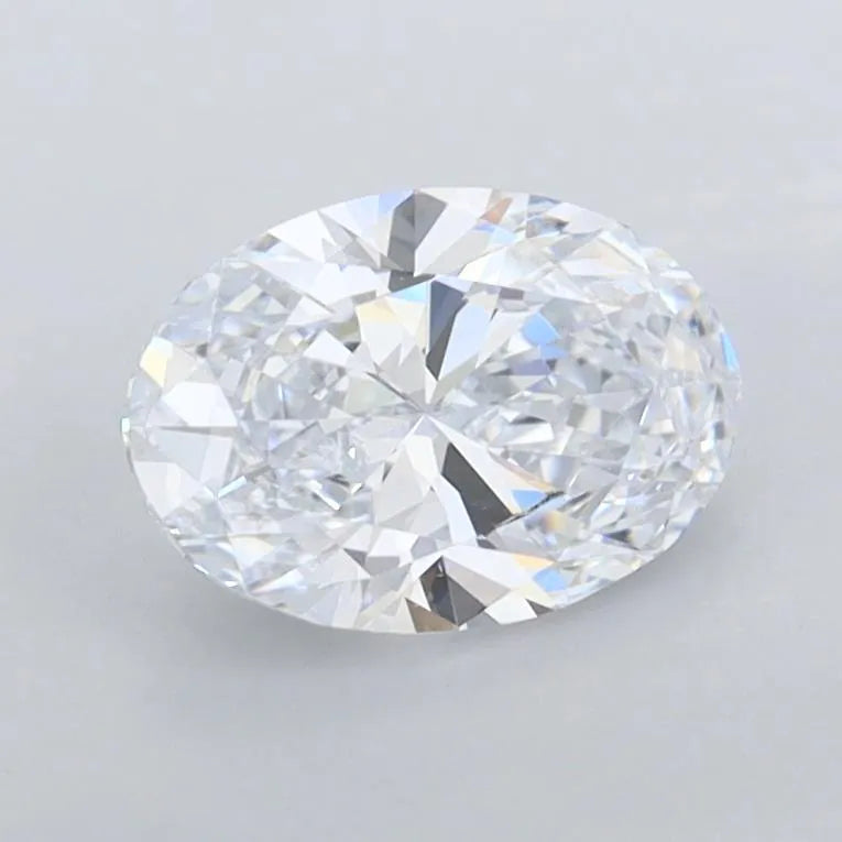 1.00ct Oval Lab Grown Diamond (Colour D, Clarity VS1, IGI Certified)