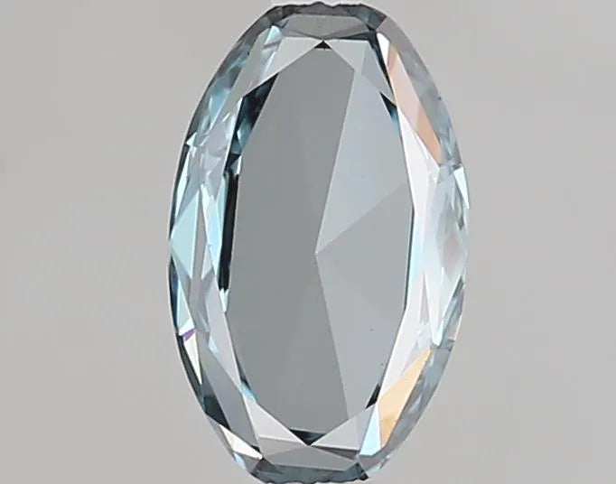 1.02ct Rose Lab Grown Diamond (Colour Fancy Intense Green Blue, Clarity VS1, IGI Certified)
