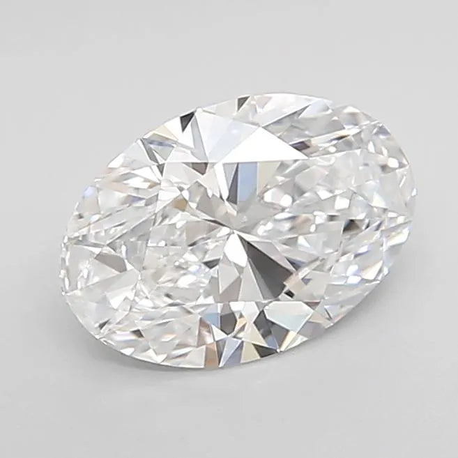 1.27ct Oval Lab Grown Diamond (Colour D, Clarity VVS1, Cut EX, IGI Certified)