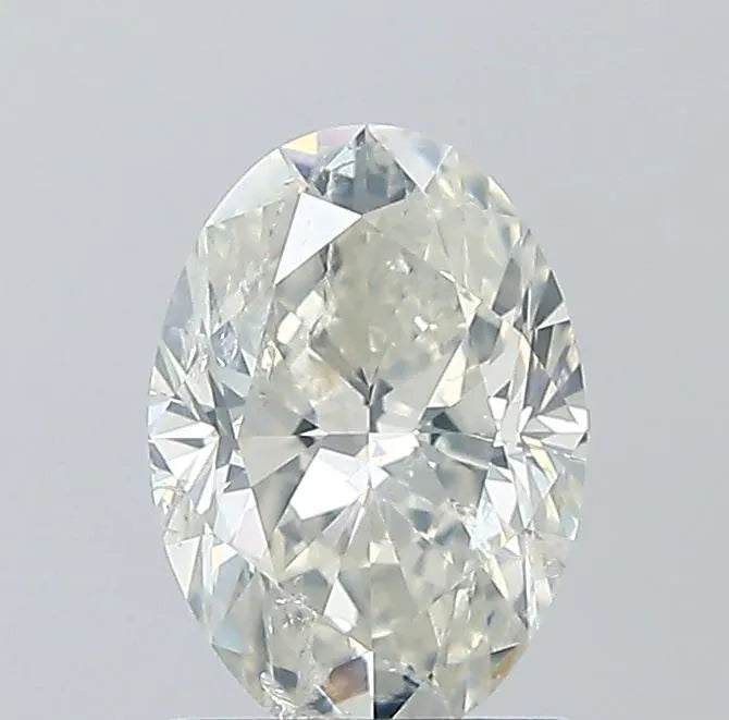 1.30ct Oval Natural Diamond (Colour J, Clarity SI2, Cut VG, IGI Certified)