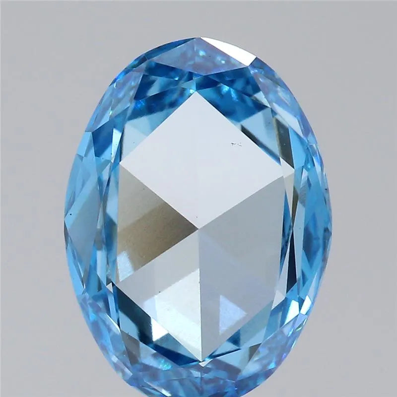1.70ct Rose Lab Grown Diamond (Colour Fancy Intense Blue, Clarity VS1, IGI Certified)