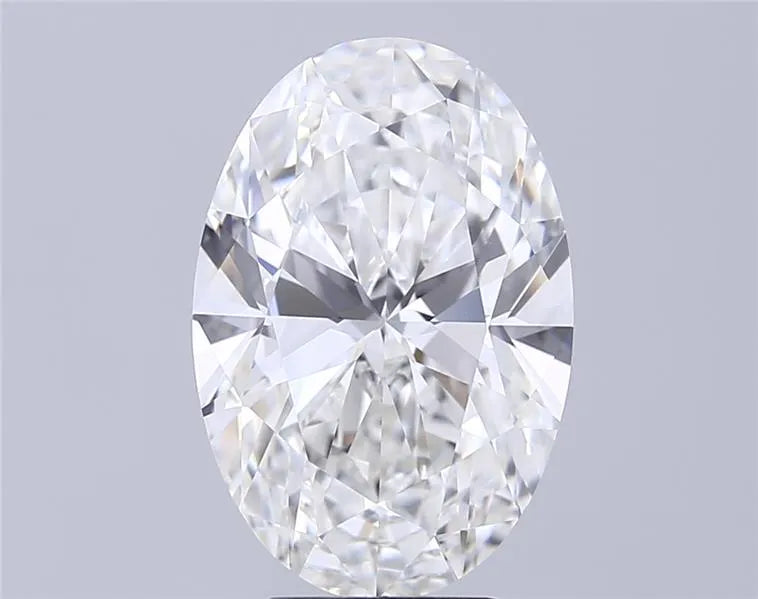 5.50ct Oval Lab Grown Diamond (Colour F, Clarity VVS2, IGI Certified)