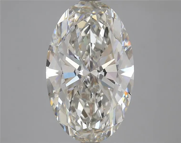 5.10ct Oval Lab Grown Diamond (Colour I, Clarity VS2, IGI Certified)
