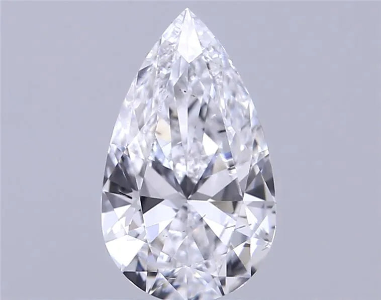 0.53ct Pear Lab Grown Diamond (Colour E, Clarity SI1, IGI Certified)
