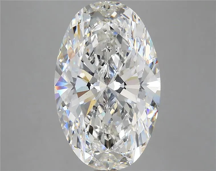 5.05ct Oval Lab Grown Diamond (Colour F, Clarity VS2, IGI Certified)