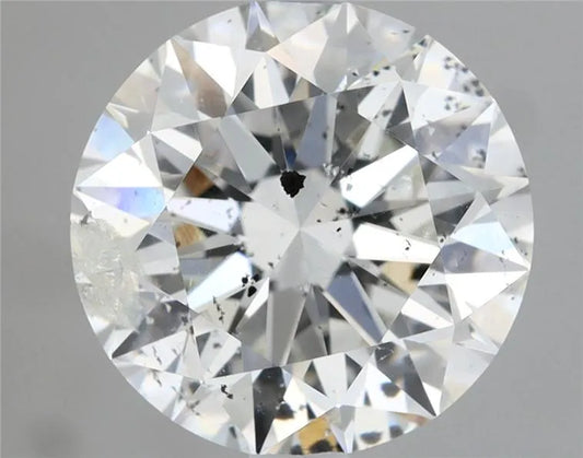 1.70ct Round Natural Diamond (Colour E, Clarity SI2, Cut EX, IGI Certified)