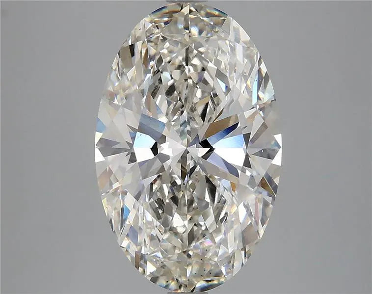 5.01ct Oval Lab Grown Diamond (Colour H, Clarity VS2, IGI Certified)
