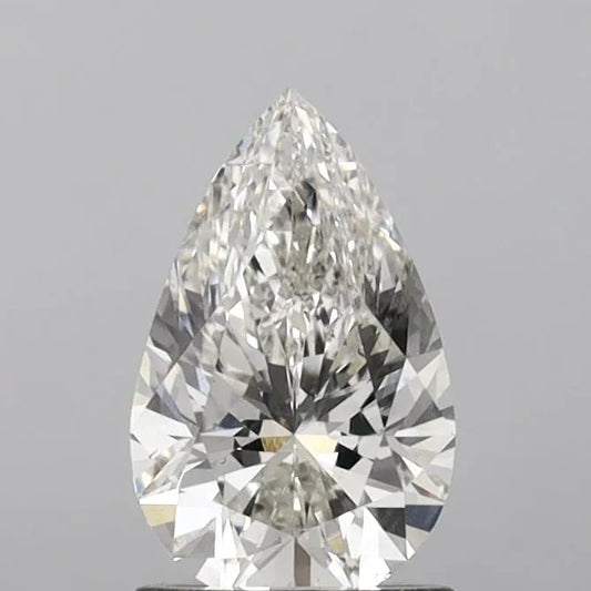 1.34ct Pear Lab Grown Diamond (Colour G, Clarity VS2, Cut EX, IGI Certified)