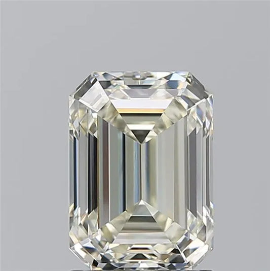 1.70ct Emerald Natural Diamond (Colour J, Clarity VVS2, Cut VG, IGI Certified)