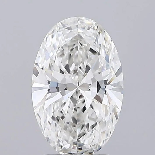 2.02ct Oval Lab Grown Diamond (Colour F, Clarity VVS2, IGI Certified)
