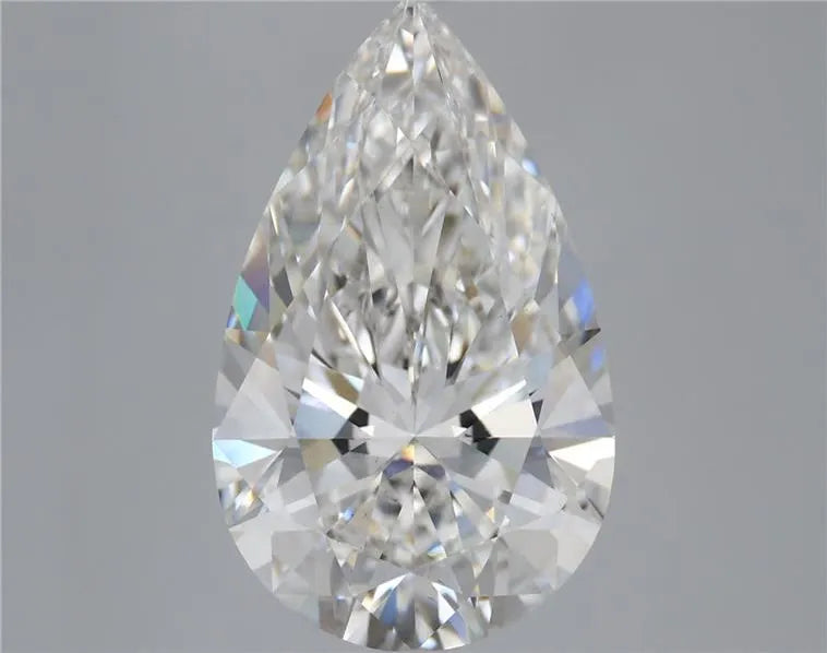 5.39ct Pear Lab Grown Diamond (Colour G, Clarity VS2, IGI Certified)