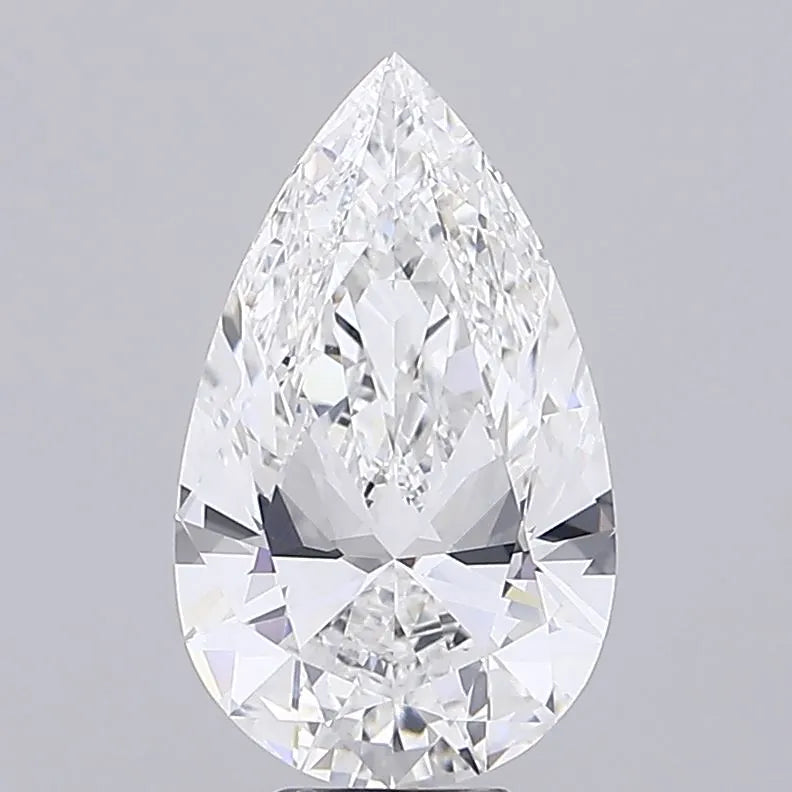 7.07ct Pear Lab Grown Diamond (Colour F, Clarity VVS2, IGI Certified)