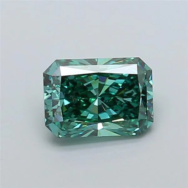 2.01ct Radiant Lab Grown Diamond (Colour Fancy Vivid Green, Clarity VS1, IGI Certified)