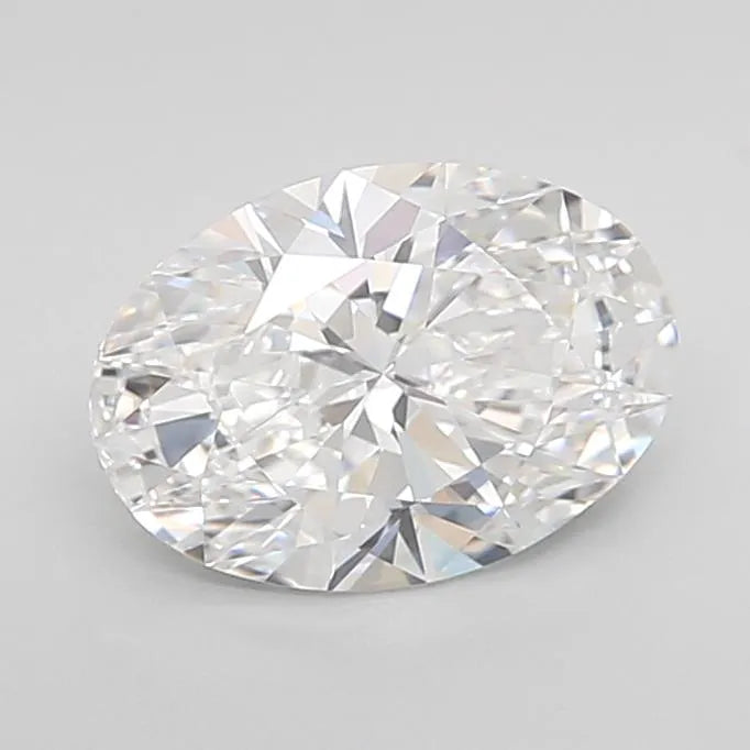 2.04ct Oval Lab Grown Diamond (Colour E, Clarity VVS2, IGI Certified)