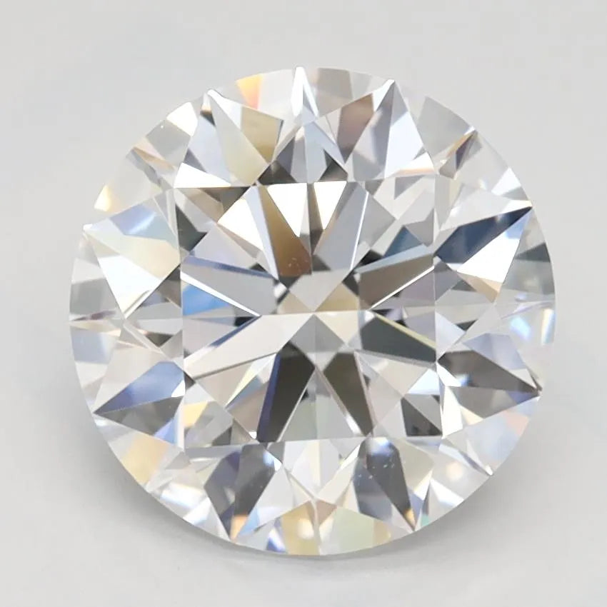 2.04ct Round Lab Grown Diamond (Colour D, Clarity IF, Cut ID, IGI Certified)