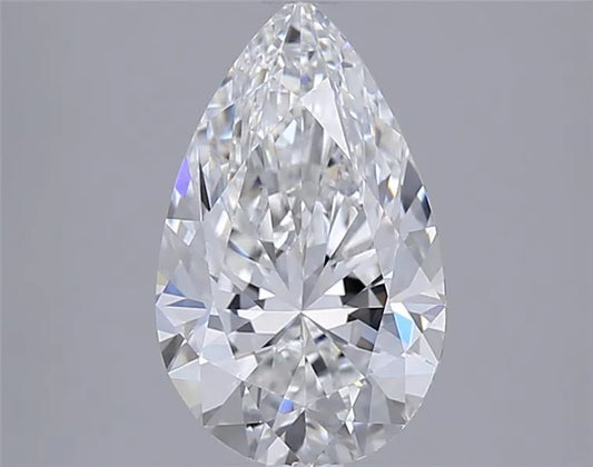 2.23ct Pear Lab Grown Diamond (Colour E, Clarity VVS1, IGI Certified)
