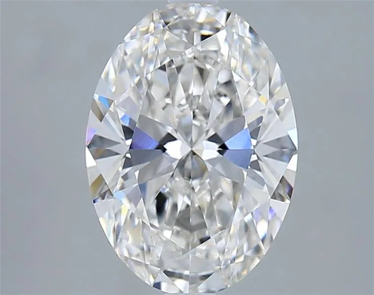 2.52ct Oval Lab Grown Diamond (Colour F, Clarity VVS2, IGI Certified)