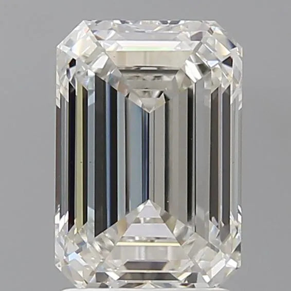 2.55ct Emerald Lab Grown Diamond (Colour F, Clarity VS1, IGI Certified)
