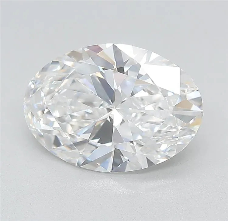 2.86ct Oval Lab Grown Diamond (Colour D, Clarity VVS2, Cut EX, IGI Certified)