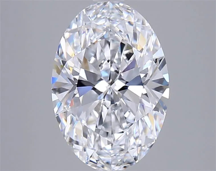 2.92ct Oval Lab Grown Diamond (Colour D, Clarity VVS1, IGI Certified)