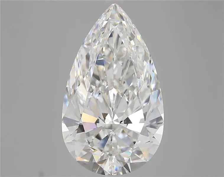 7.02ct Pear Lab Grown Diamond (Colour E, Clarity VVS2, IGI Certified)