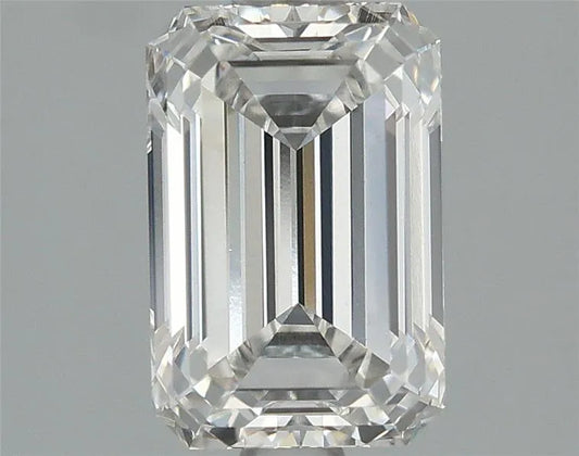 2.23ct Emerald Lab Grown Diamond (Colour G, Clarity VVS2, IGI Certified)