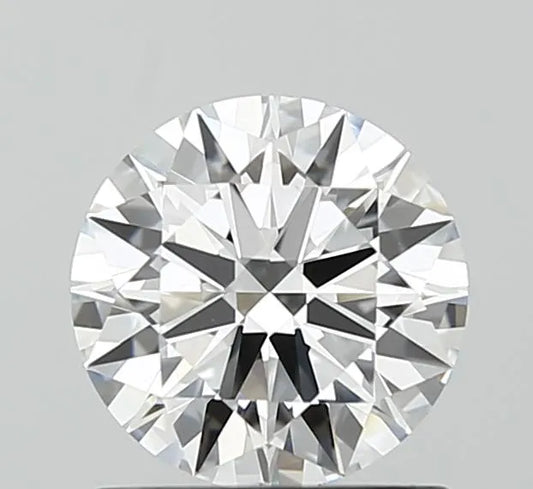 1.00ct Round Lab Grown Diamond (Colour D, Clarity VVS1, Cut ID, IGI Certified)
