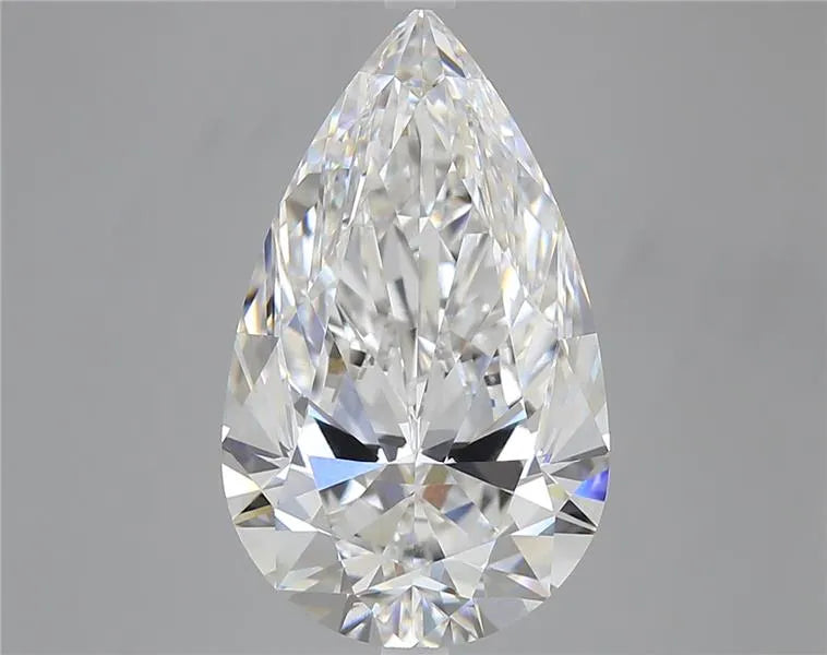 7.02ct Pear Lab Grown Diamond (Colour E, Clarity VVS2, IGI Certified)