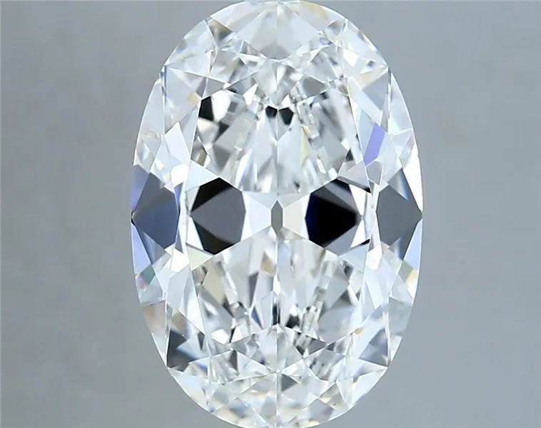 5.01ct Oval Lab Grown Diamond (Colour E, Clarity VVS2, IGI Certified)