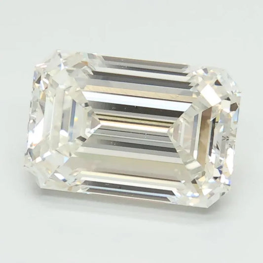 2.94ct Emerald Lab Grown Diamond (Colour G, Clarity VVS2, IGI Certified)