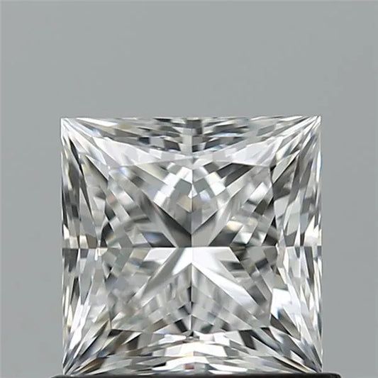 1.01ct Princess Natural Diamond (Colour D, Clarity VVS1, GIA Certified)