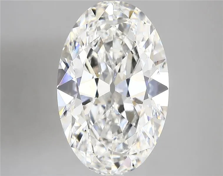 5.66ct Oval Lab Grown Diamond (Colour F, Clarity VVS2, IGI Certified)