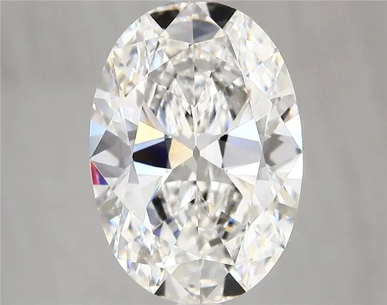 5.00ct Oval Lab Grown Diamond (Colour E, Clarity VVS2, IGI Certified)