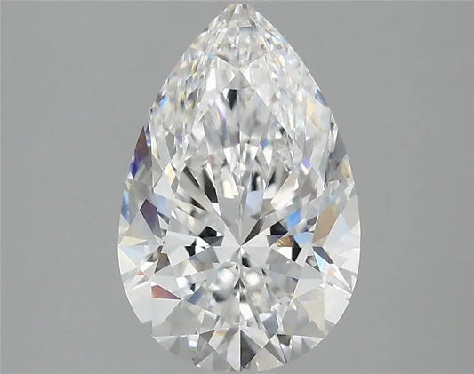 2.20ct Pear Lab Grown Diamond (Colour D, Clarity VVS1, IGI Certified)