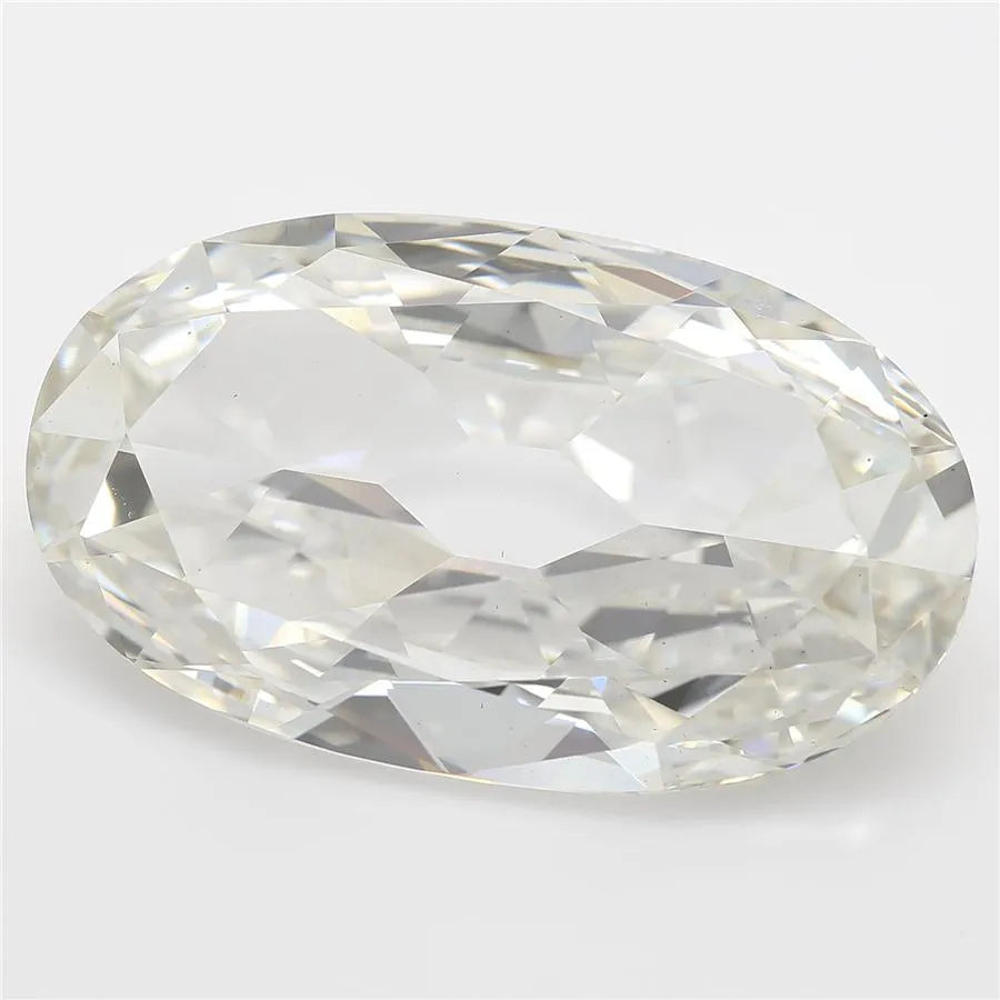 10.67ct Oval Lab Grown Diamond (Colour J, Clarity VS1, IGI Certified)