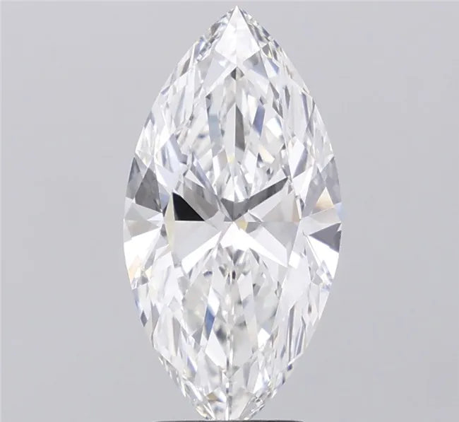 3.00ct Marquise Lab Grown Diamond (Colour F, Clarity VVS2, IGI Certified)