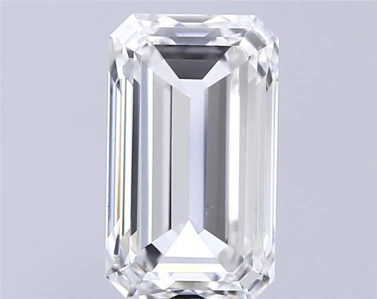3.03ct Emerald Lab Grown Diamond (Colour F, Clarity VS1, IGI Certified)