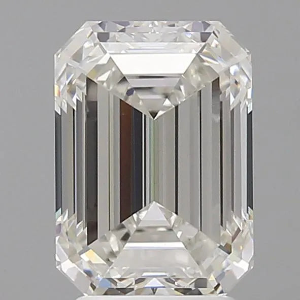 3.07ct Emerald Lab Grown Diamond (Colour G, Clarity VVS2, IGI Certified)