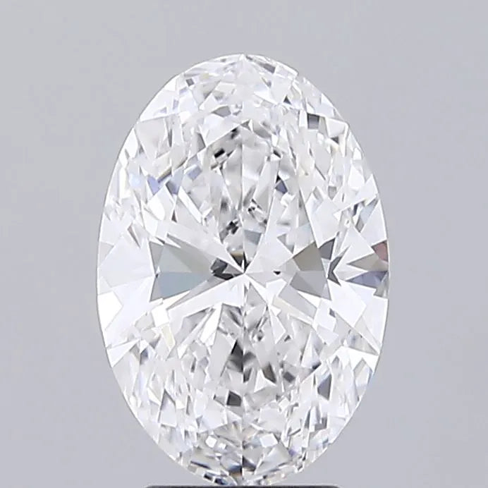 3.25ct Oval Lab Grown Diamond (Colour E, Clarity VVS2, IGI Certified)