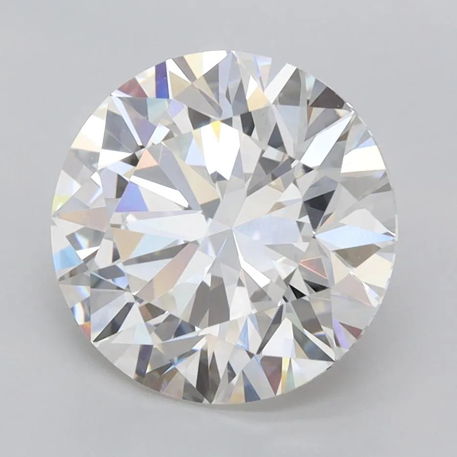 3.50ct Round Lab Grown Diamond (Colour F, Clarity VVS2, Cut ID, IGI Certified)