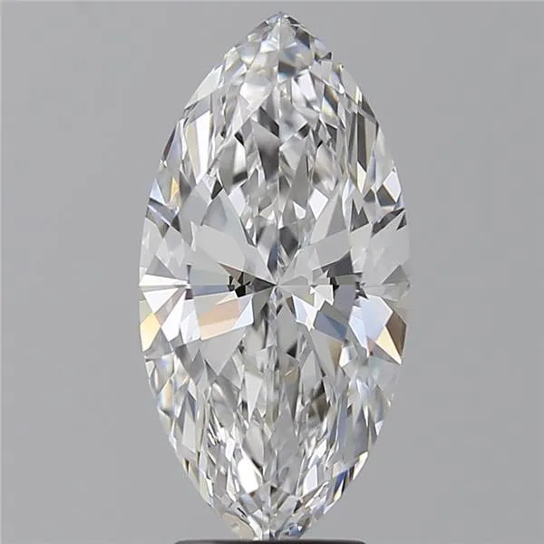 3.57ct Marquise Lab Grown Diamond (Colour D, Clarity VVS2, IGI Certified)