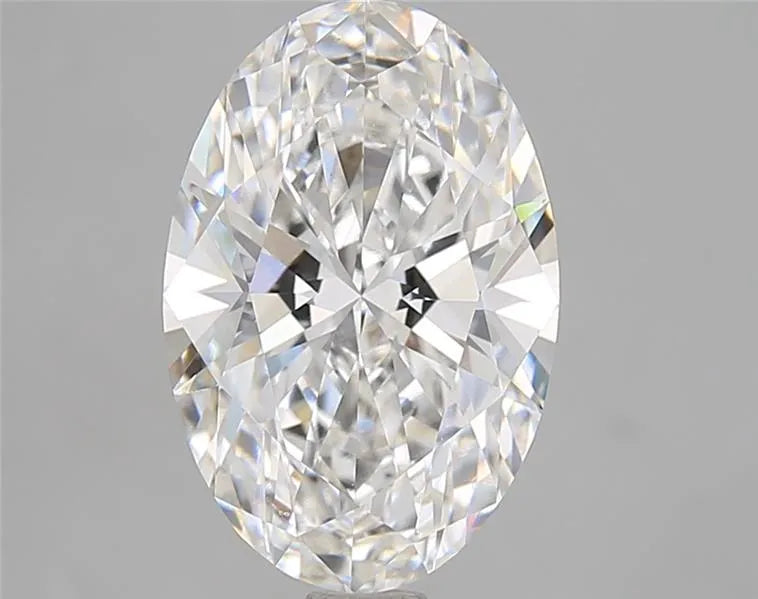 3.59ct Oval Lab Grown Diamond (Colour E, Clarity VVS2, IGI Certified)