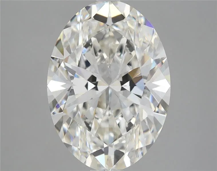 3.90ct Oval Lab Grown Diamond (Colour H, Clarity VVS2, IGI Certified)